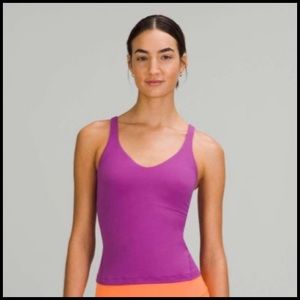 Lululemon plum align tank
